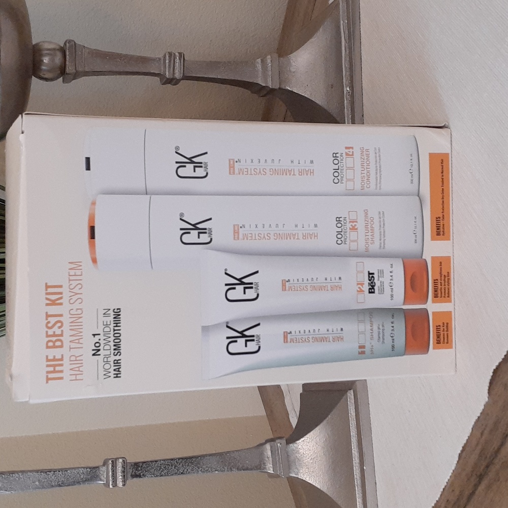GK Hair The Best Kit hair smoothing